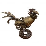 Victorian Silver Plate 3 Griffin Centrepiece