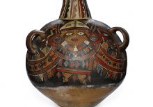 Sterling Silver Ruby Glass Vase